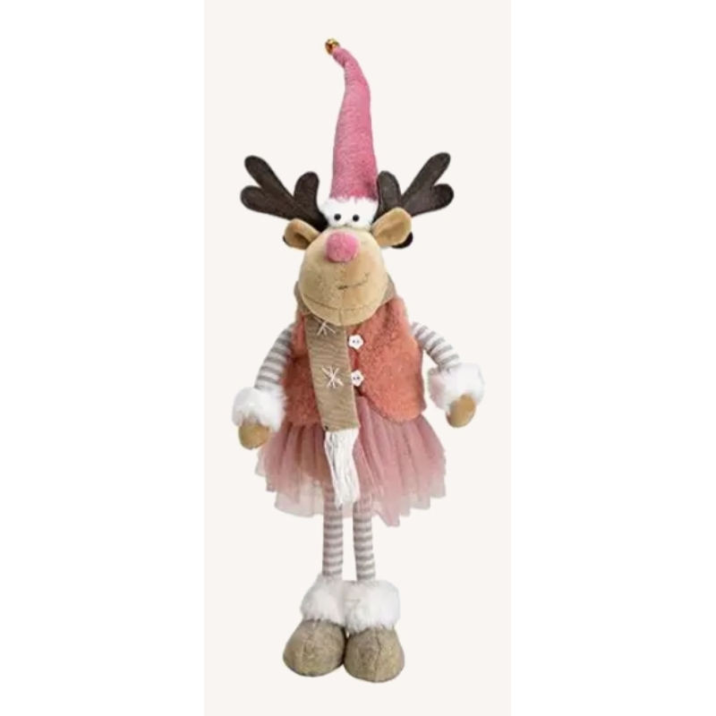 Rendier textiel vrouw