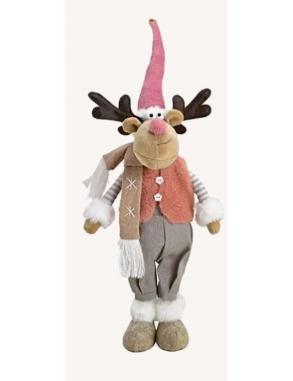 Rendier textiel man