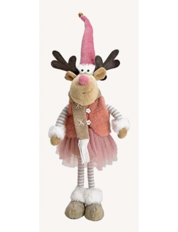 Rendier textiel vrouw
