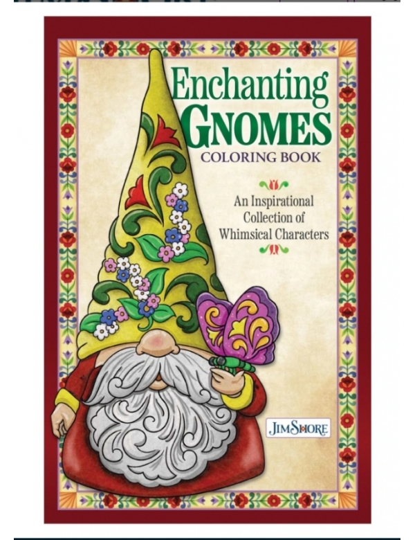 Enchanting Gnomes Coloring Book
