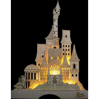 Beauty and the Beast Illuminated Castle