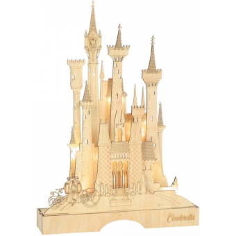 Cinderella's Illuminated Castle